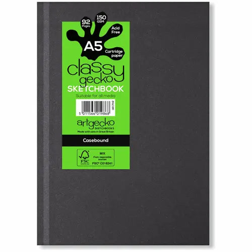 Artgecko Classy Schetsboek - A5 - Knutseltoppers