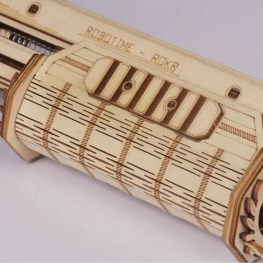 Houten Puzzel 3D - Shotgun - Knutseltoppers