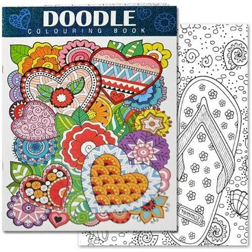 Kleurboek Doodles A4 - Knutseltoppers