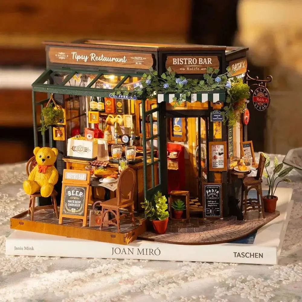 Miniatuurhuisje – Tipsy Restaurant - Knutseltoppers
