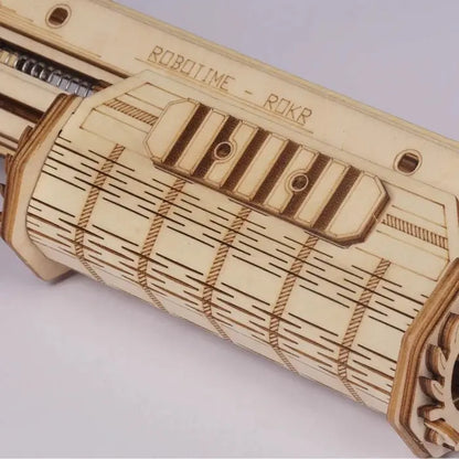 Houten Puzzel 3D - Shotgun - Knutseltoppers