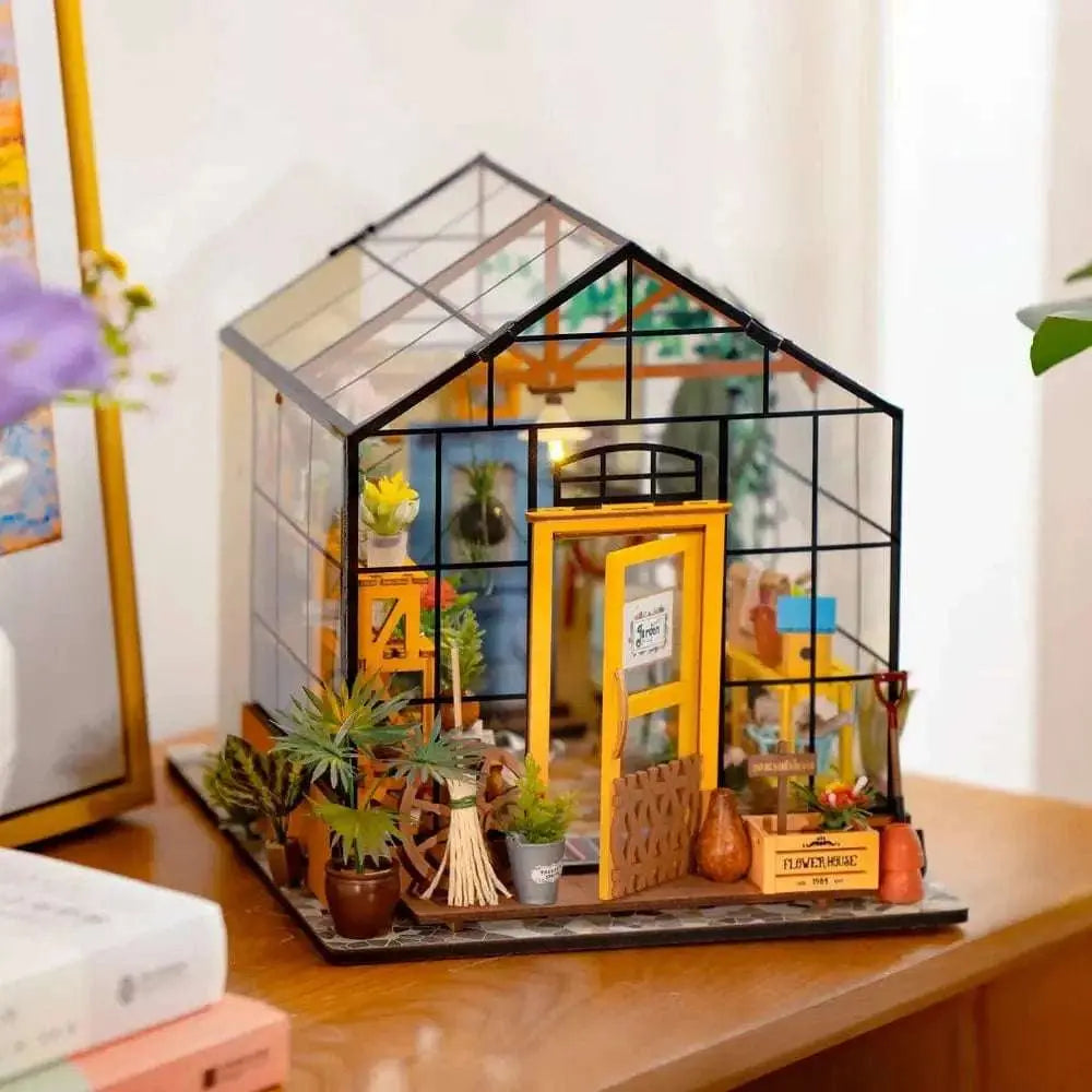 Miniatuurhuisje – Bloemenwinkel - Knutseltoppers