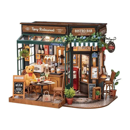 Miniatuurhuisje – Tipsy Restaurant - Knutseltoppers